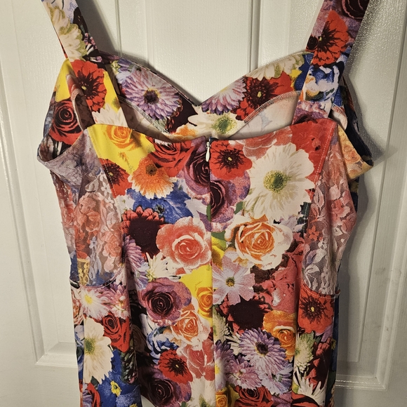 Guess Purple and Orange Bustier Tank Top - Picture 3 of 8